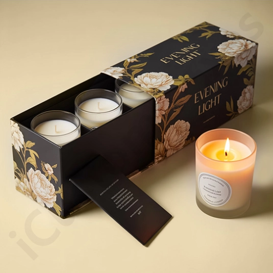 design custom votive candle boxes