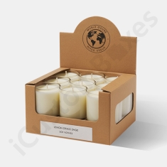 kraft candle display boxes