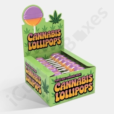 cbd lollipop display boxes