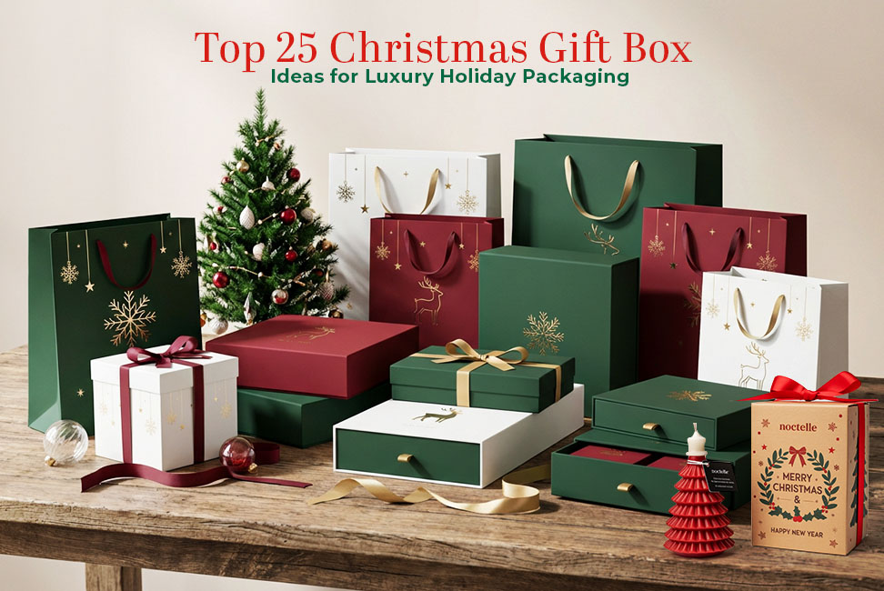 Top 25 Christmas Gift Box Ideas for Luxurious Holiday Packaging!