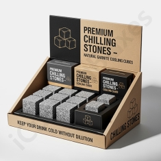 display box for chilling stones