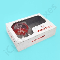 ashtray box with die cut