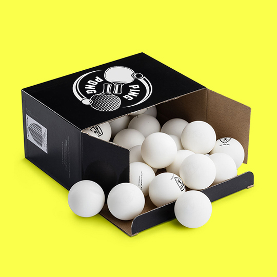 custom ping pong boxes & wholesale packaging Design