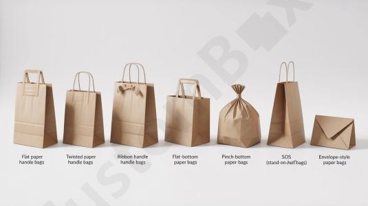 Brown Kraft Paper Bags by icustomboxes.com