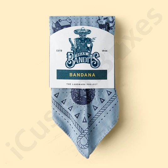 custom bandana packaging
