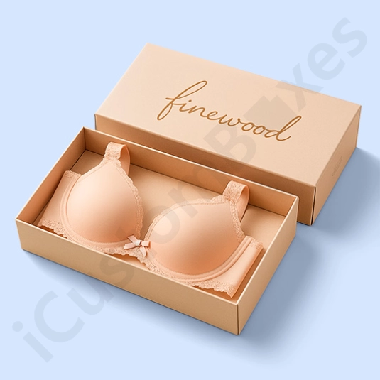 custom bra packaging two piece
