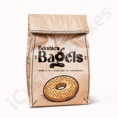 custom bagel bags