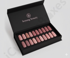 press on nail packaging boxes