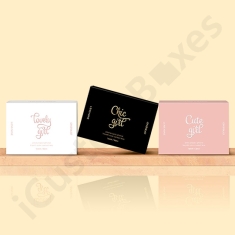 contact lens boxes with printed logo