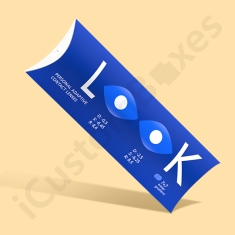 pillow contact lens packaging boxes