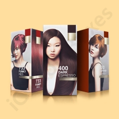 custom boxes for hair color