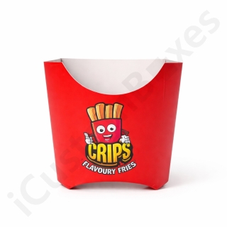 french fries packaging & box