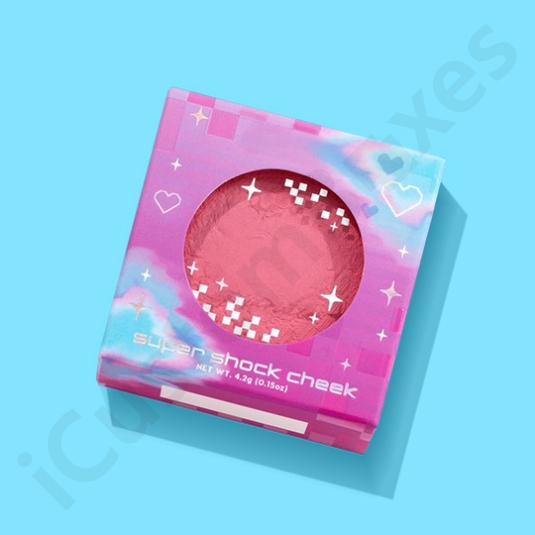 rouge box with die cut