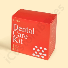 custom denta kit packaging boxes