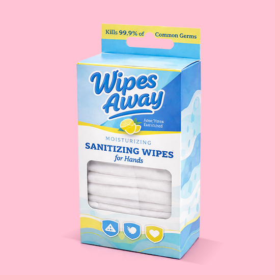 custom wipes boxes