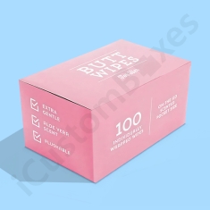 Disinfectant wipes  packaging boxes