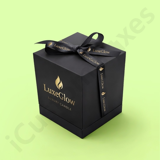 candle gift boxes with logo