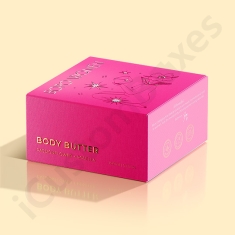 custom printed body butter packaging