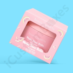 pink body butter boxes