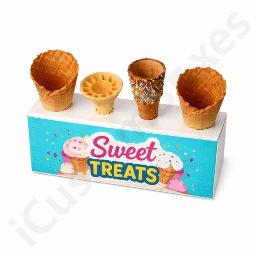 custom ice cream holders with printed logo
