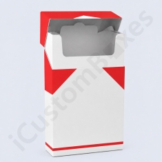 cigarette flip top box