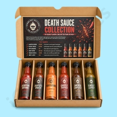 hot sauce boxes with divider