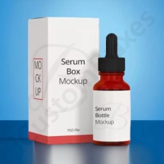 serum boxes mockup