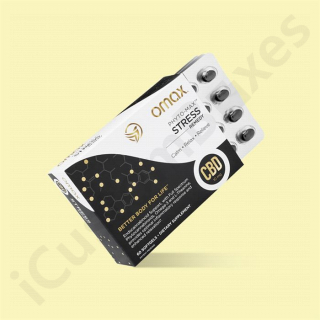 custom CBD Pills Boxes wholesale packaging