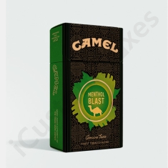 black camel cigarette box