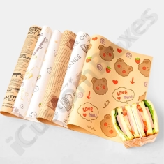 custom butter paper