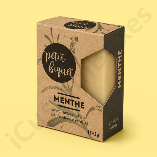 custom kraft soap boxes and packaging