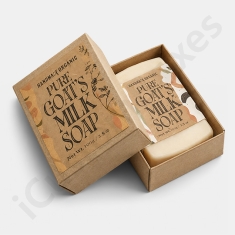 two piece kraft soap box