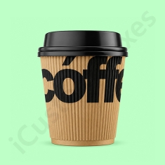 corrugated coffee sleeves