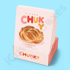 Custom Cardamom Bun Boxes