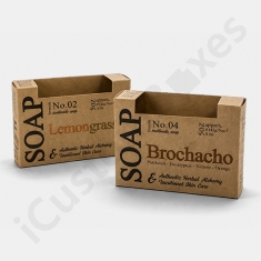 kraft holster soap boxes