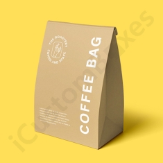 kraft coffee paper bags