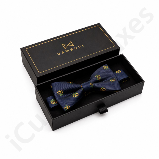 custom bow tie box