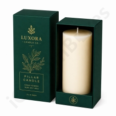 pillar candle boxes