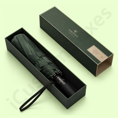 tray and sleeve style umbrella box