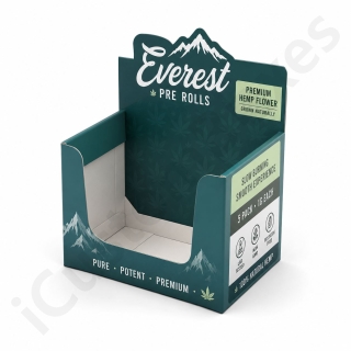 auto bottom with display lid box