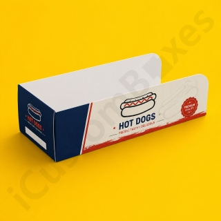 custom hot dog sleeves box