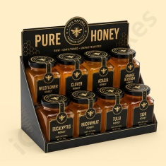 hoeny jar display boxes