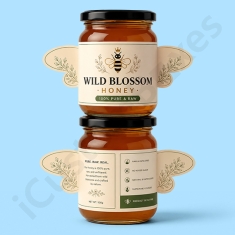 honey jar packaging