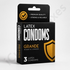 custom printed condom boxes