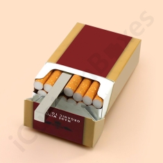 disposable cigarette box