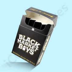 empty hemp cigarette box