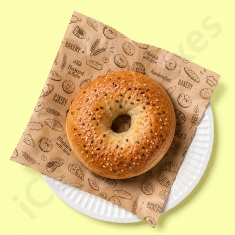 paper packaging for bagel