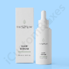 white hair serum boxes
