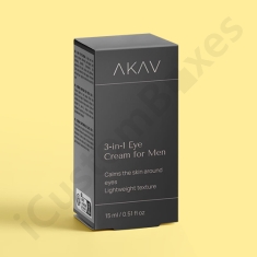 custom printed eye cream boxes