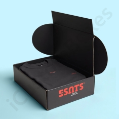 custom printed black mailer boxes